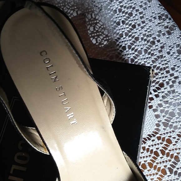 Colin Stewart sling back pointy toed heel - Picture 5 of 8